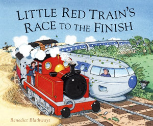 Little Red Trains Race to the Finish 