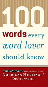 100 Words Every Word Lover Should Know 