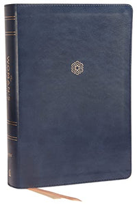 NIV, The Woman's Study Bible, Leathersoft, Blue, Full-Color, Red Letter 