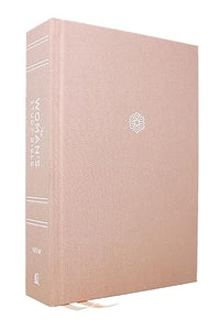 NIV, The Woman's Study Bible, Cloth over Board, Pink, Full-Color, Red Letter, Thumb Indexed 