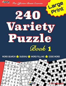 240 Variety Puzzle Book 1 