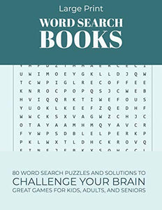 Large Print Word Search Books 