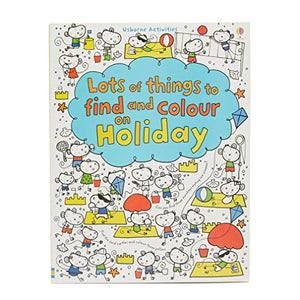 Lots of things to Find and Colour On Holiday 