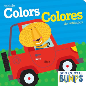 Books with Bumps: Vehicle Colors/Colores de vehículos 