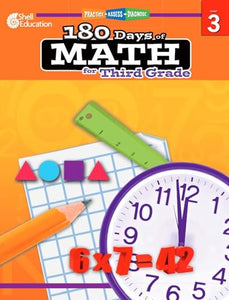 180 Days™: Math for Third Grade 