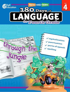 180 Days™: Language for Fourth Grade 