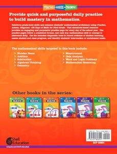 180 Days(tm) Reading, High-Frequency Words, Math, Problem Solving, Writing, & Language for Grade 1: 6-Book Set 