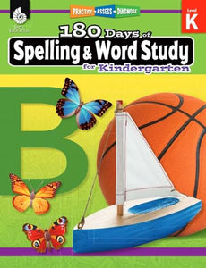180 Days™: Spelling and Word Study for Kindergarten 