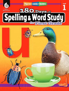 180 Days™: Spelling and Word Study for First Grade 