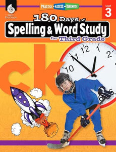 180 Days™: Spelling and Word Study for Third Grade 