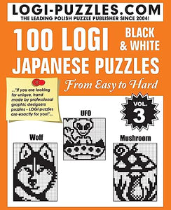 100 LOGI Black & White Japanese Puzzles 