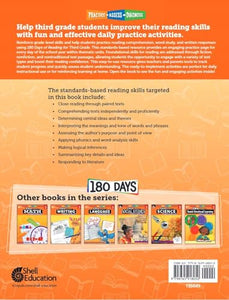180 Days(tm) Reading, Writing and Math for Grade 3: 3-Book Set 
