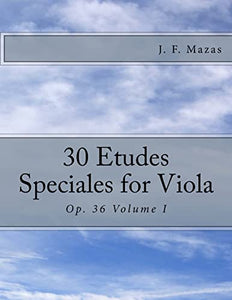 30 Etudes Speciales for Viola 