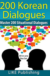 200 Korean Dialogues Box Set 