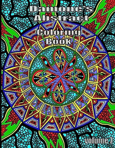 Damones abstract coloring book 7 