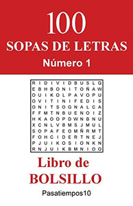 100 Sopas de letras Libro de Bolsillo - N. 1 