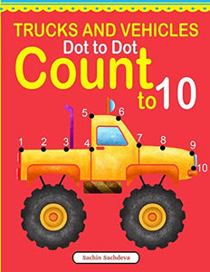 Trucks and Vehicles Dot to Dot 