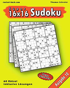 16x16 Super-Sudoku Ausgabe 10 