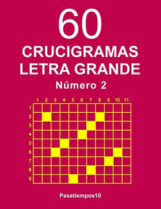 60 Crucigramas Letra Grande - N. 2 