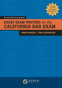 Essay Exam Writing for the California Bar Exam 