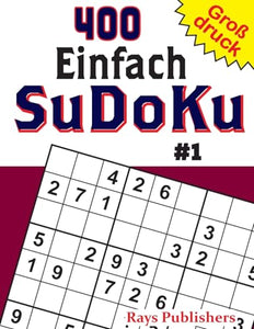 400 Einfach SuDoKu #1 