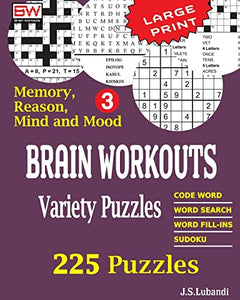 BRAIN WORKOUTS Variety Puzzles 3 