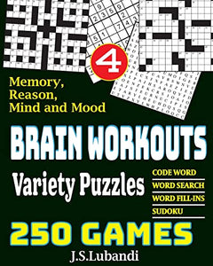 BRAIN WORKOUTS Variety Puzzles 4 