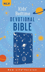 The Kids' Bedtime Devotional Bible: Nlv [Cobalt Cosmos] 