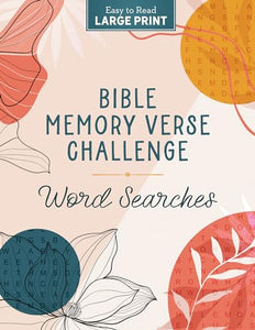 Bible Memory Verse Challenge Word Searches Large Print 