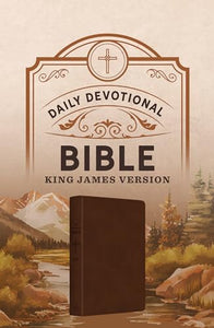Daily Devotional Bible King James Version [Hickory Cross] 