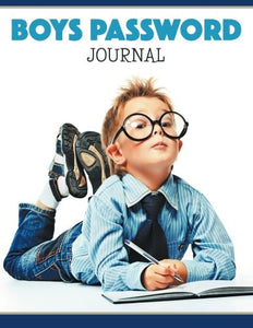 Boys Password Journal 