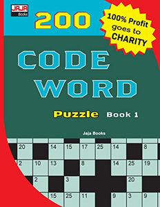 200 CODE WORD Puzzle Book 1 