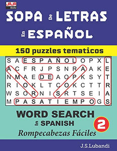 SOPA de LETRAS en ESPANOL (WORD SEARCH in SPANISH) 