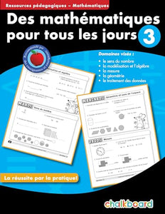Des Mathematiques Pour Tous Les Jours 3 