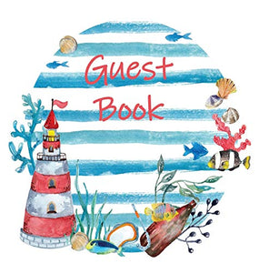 Guest Book, Visitors Book, Guests Comments, Vacation Home Guest Book, Beach House Guest Book, Comments Book, Visitor Book, Nautical Guest Book, Holiday Home, Retreat Centres, Family Holiday Guest Book, Bed & Breakfast (Hardback) 