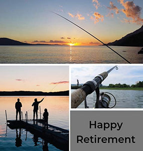 Fishing Retirement Guest Book (Hardcover) 