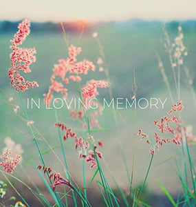 Condolence book for funeral (Hardcover) 