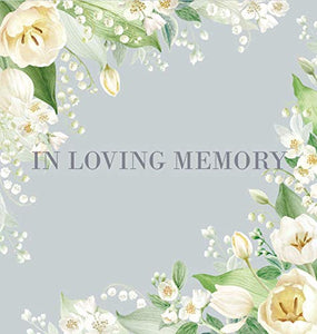 Condolence book for funeral (Hardcover) 