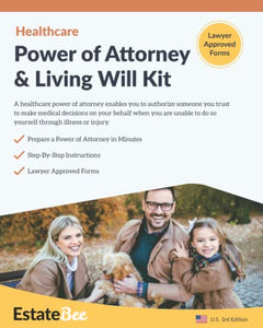 Healthcare Power of Attorney & Living Will Kit 