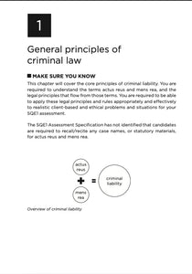 Revise SQE Criminal Law 