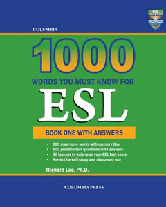 Columbia 1000 Words You Must Know for ESL 