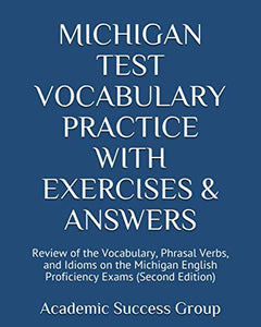 Michigan Test Vocabulary Practice with Exercises and Answers 