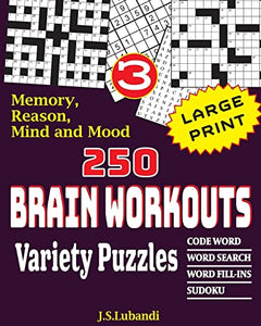 250 Brain Workouts Variety Puzzles 