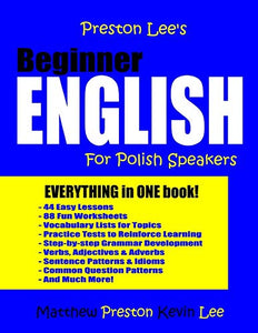 Preston Lee's Beginner English For Polish Speakers 