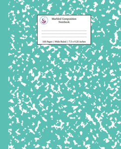 Marbled Composition Notebook 