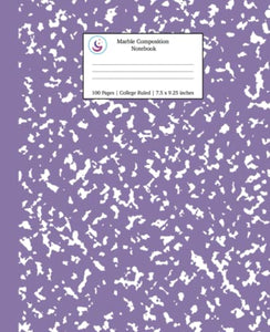 Marble Composition Notebook College Ruled 