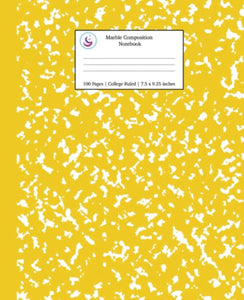 Marble Composition Notebook College Ruled 