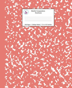 Marble Composition Notebook College Ruled 