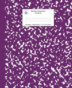 Marbled Composition Notebook 