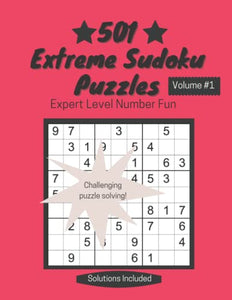 501 Extreme Sudoku Puzzles 